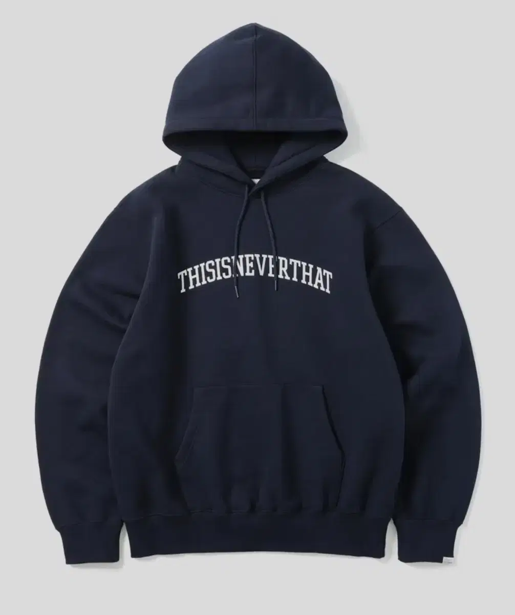 디스이즈네버댓 후드티 Arch-Logo Hoodie Navy