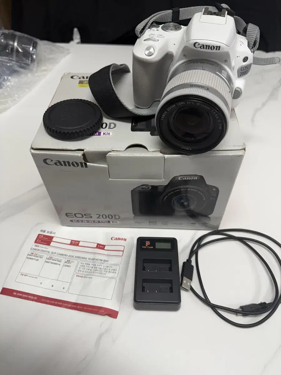 캐논 EOS 200D 화이트