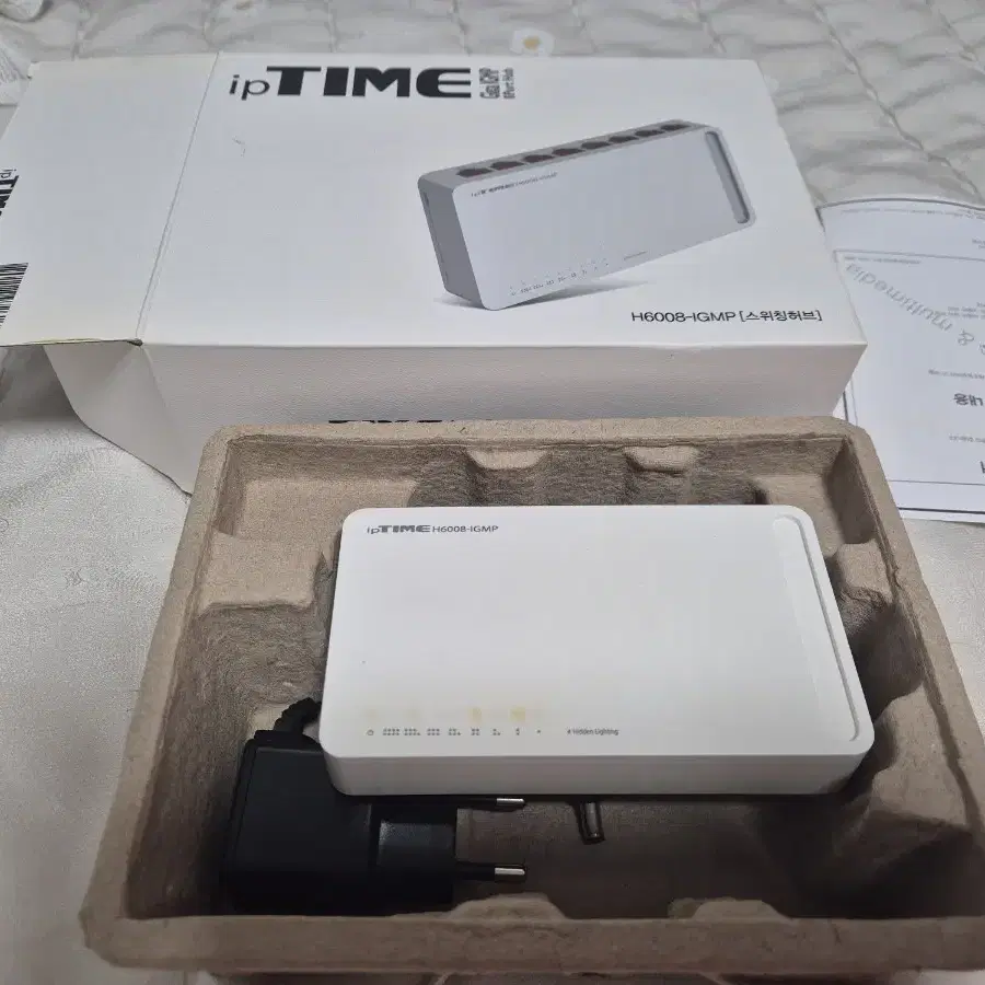 iptime h6008-igmp 스위칭허브