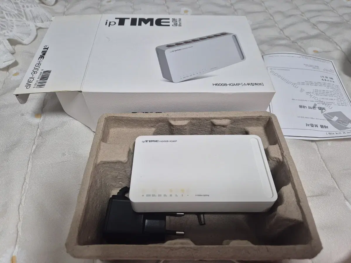 iptime h6008-igmp 스위칭허브