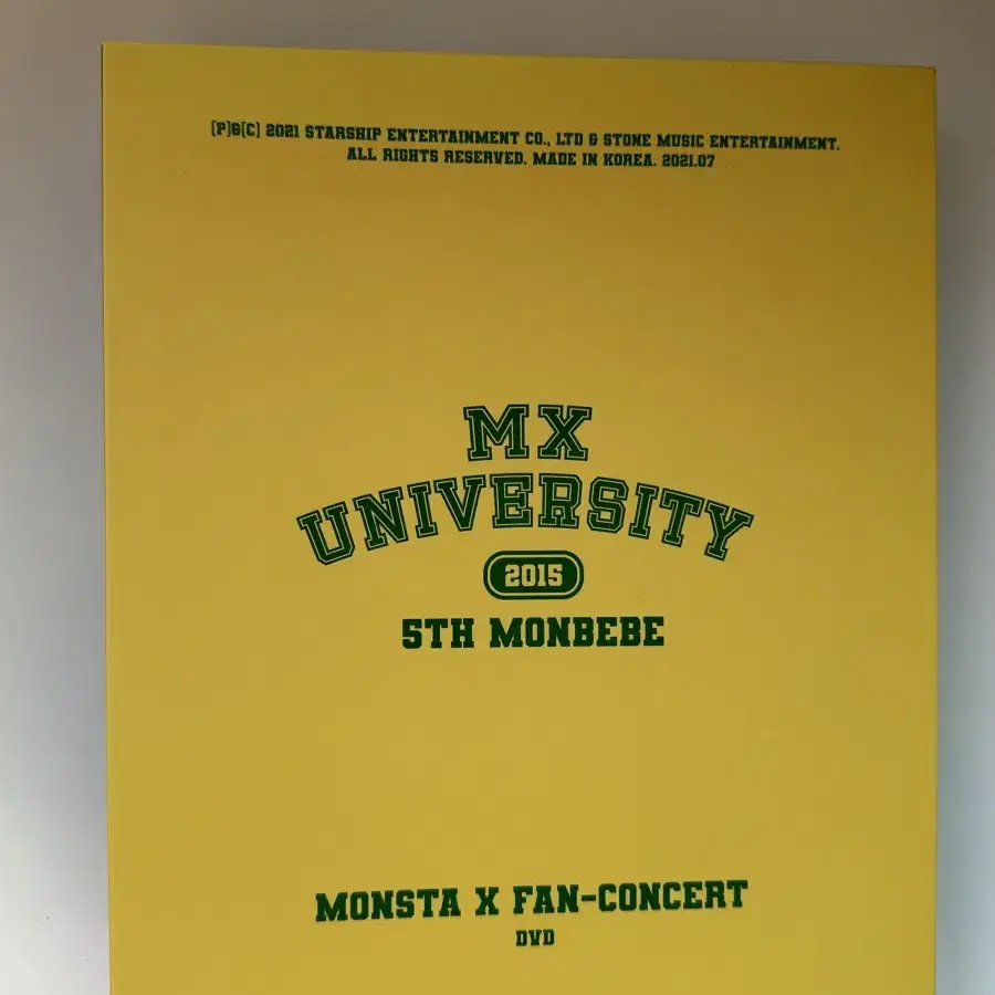 몬스타엑스 5기 팬콘 DVD