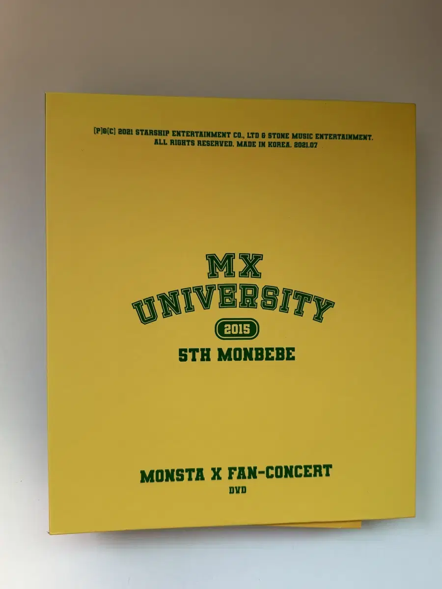 몬스타엑스 5기 팬콘 DVD