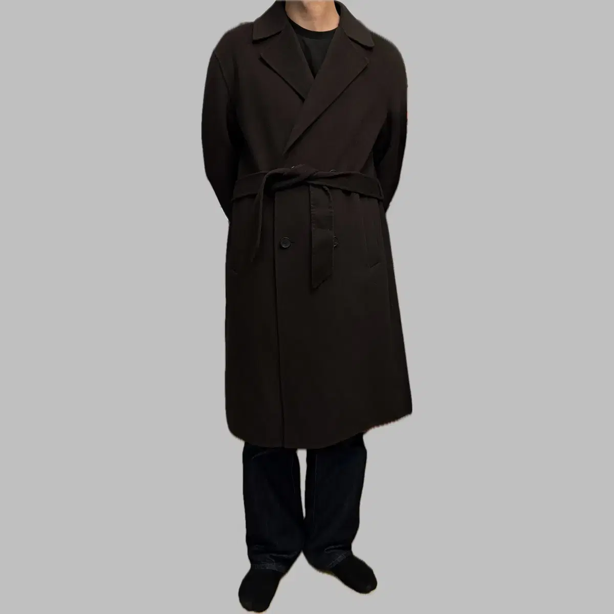 (Trend color of the year: Mocha) Club Monaco Handmade Double Coat