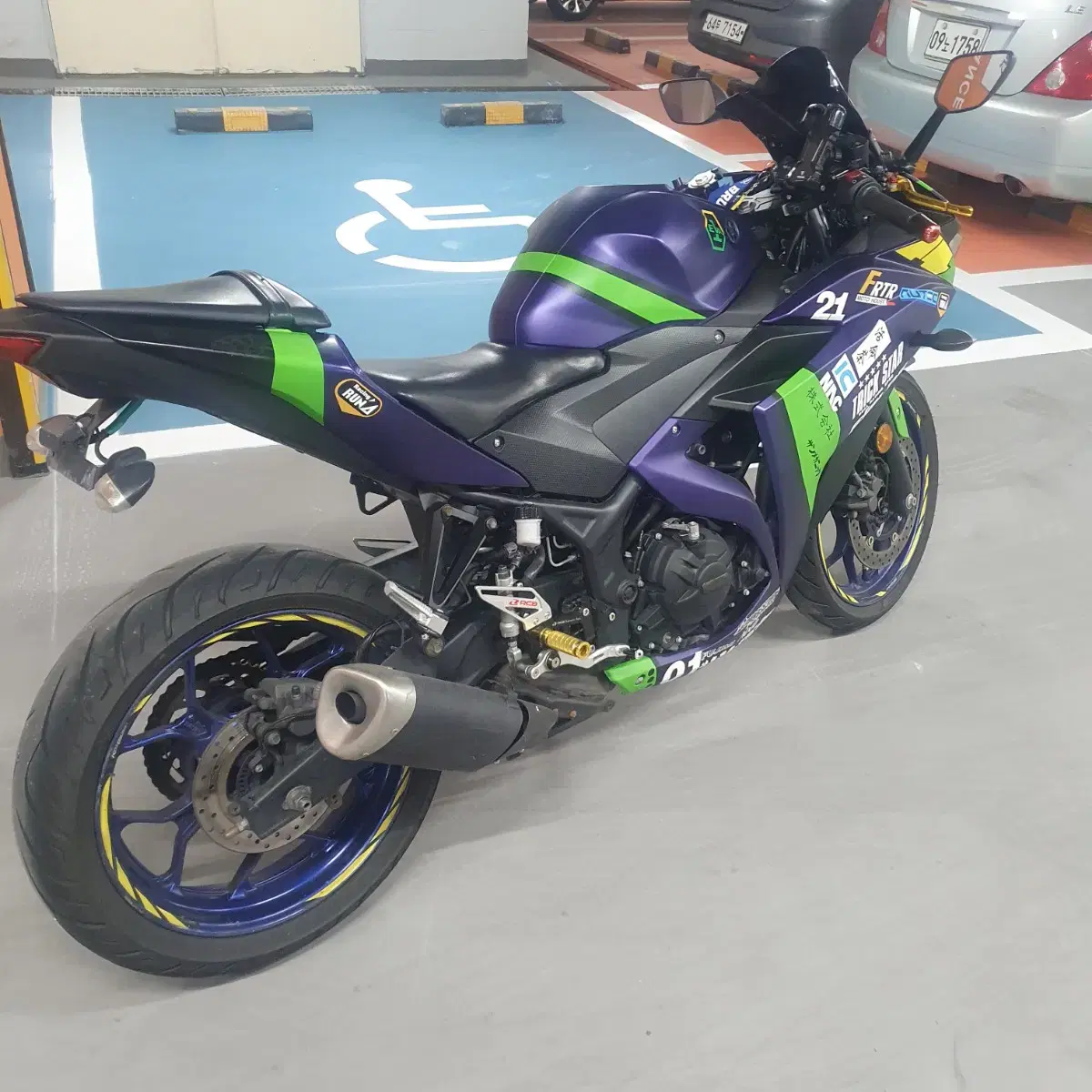 야마하r3(cbr 닌자300 mt03 코멧650 gsxr125 포르자30