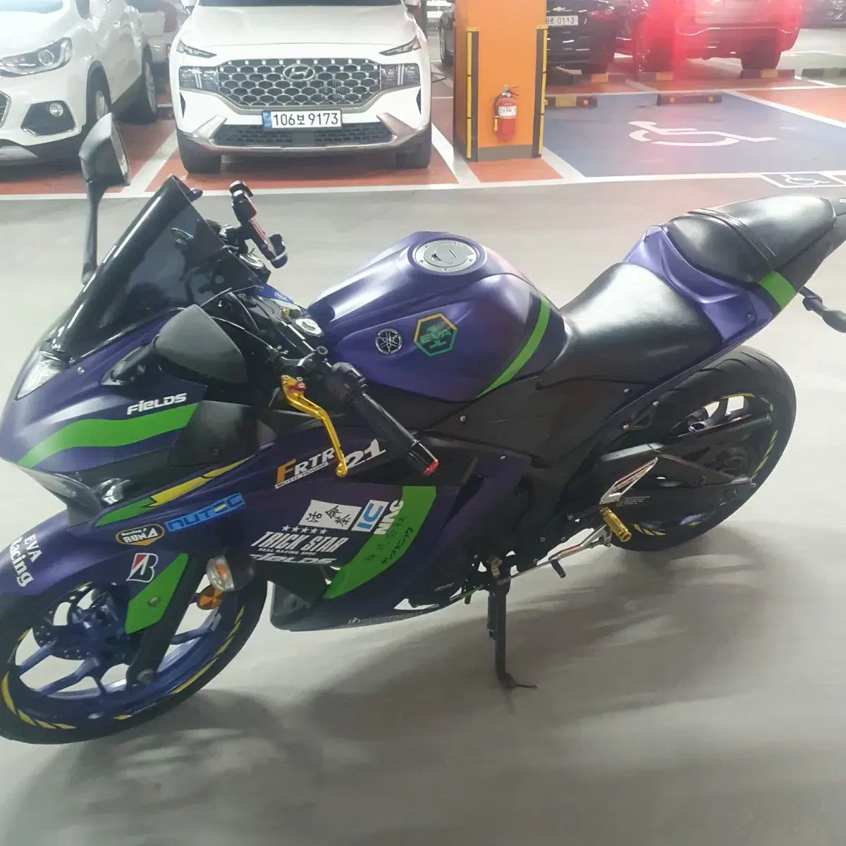 야마하r3(cbr 닌자300 mt03 코멧650 gsxr125 포르자30