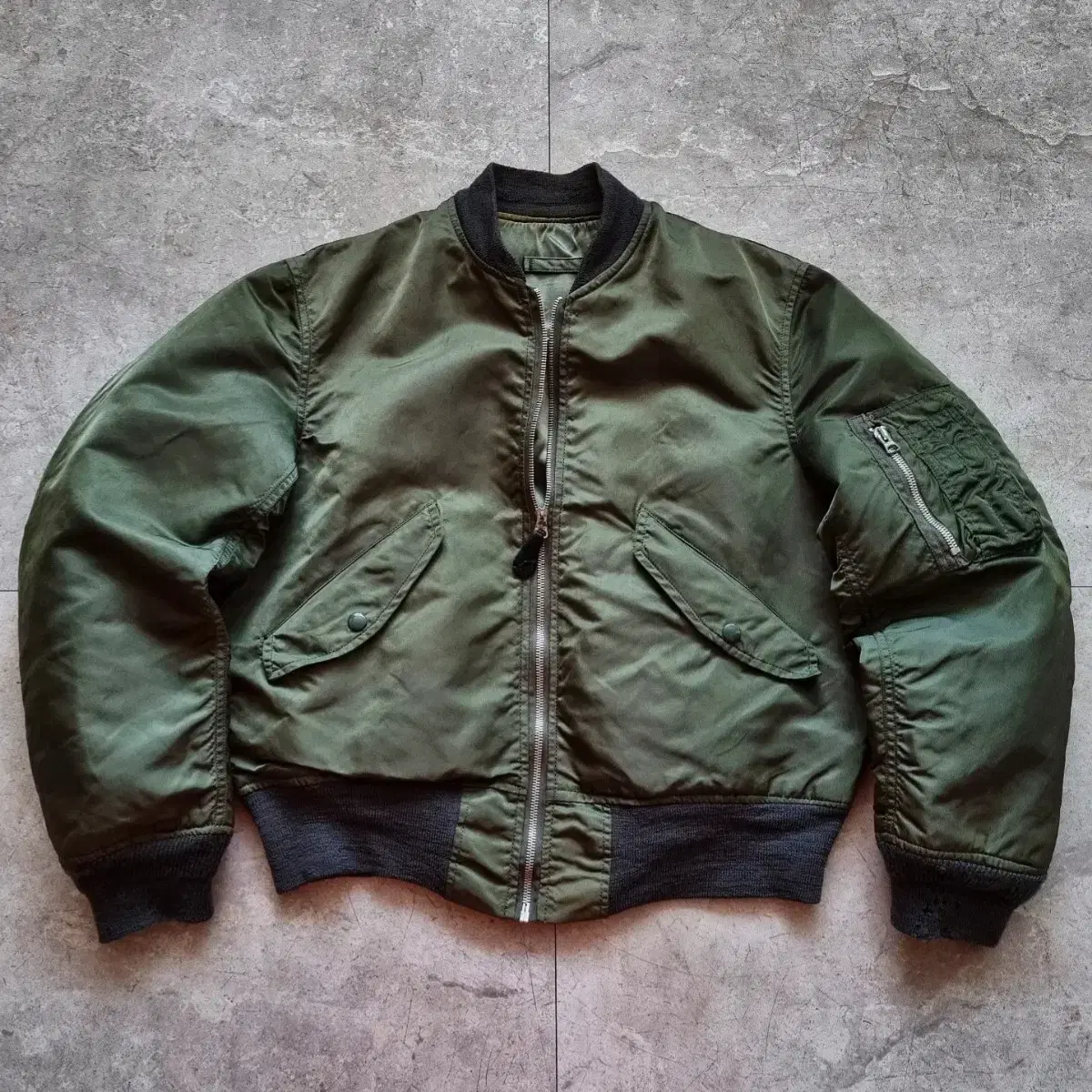 90s USAF L-2B 플라이트 자켓 M sz