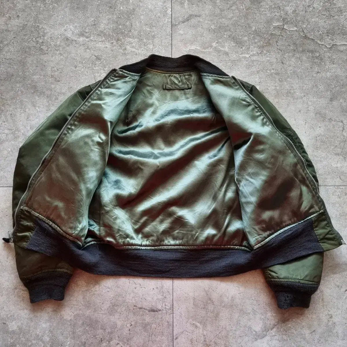 90s USAF L-2B 플라이트 자켓 M sz