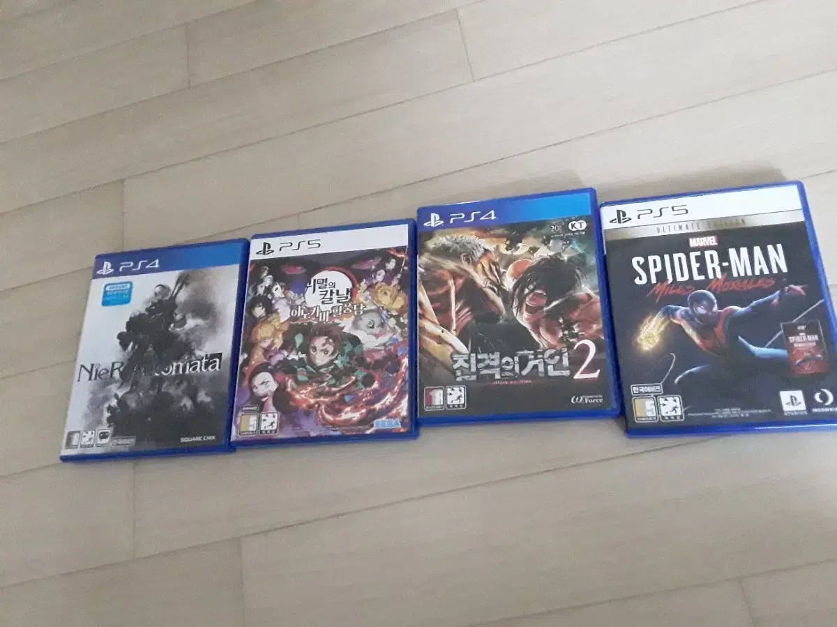 ps4 5게임 팔아요