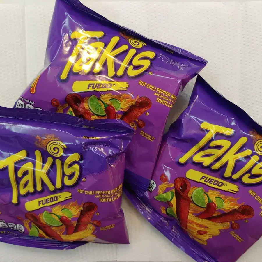 Takis fuego 타키스