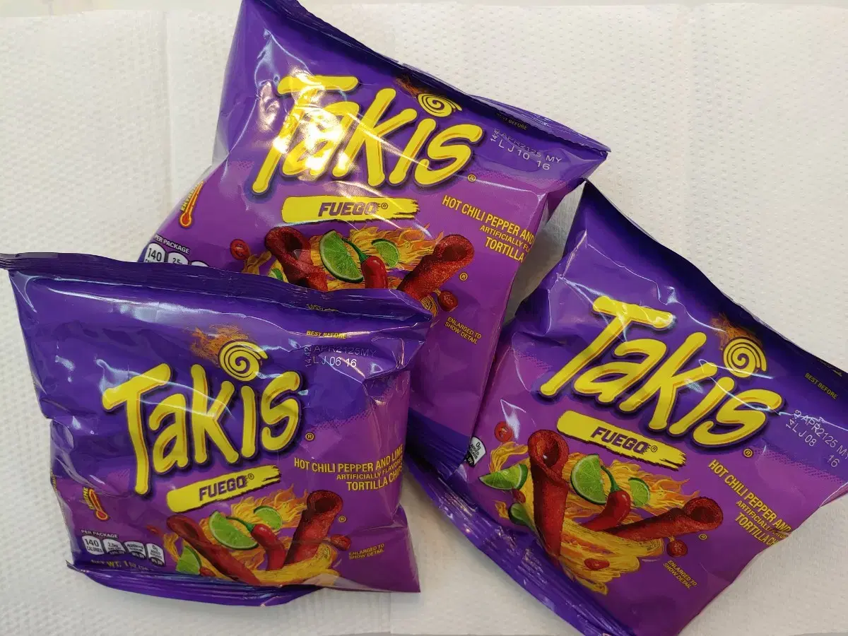 Takis fuego 타키스