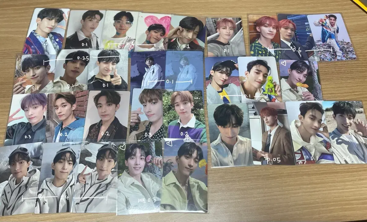 SEVENTEEN photo card 세븐틴 포카 양도합니다