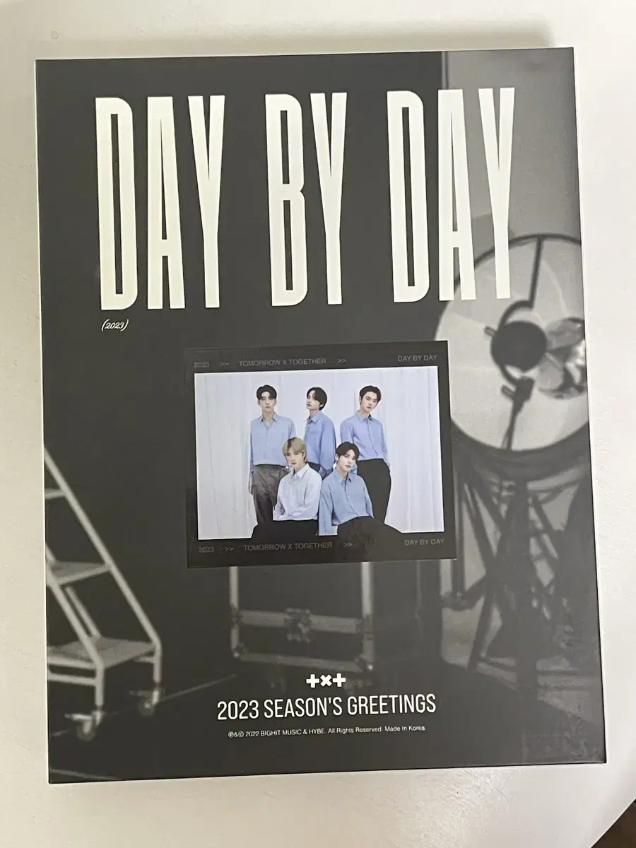 Cool, isn't it? txt 2023 seasons greetings season's greetings Day by Day