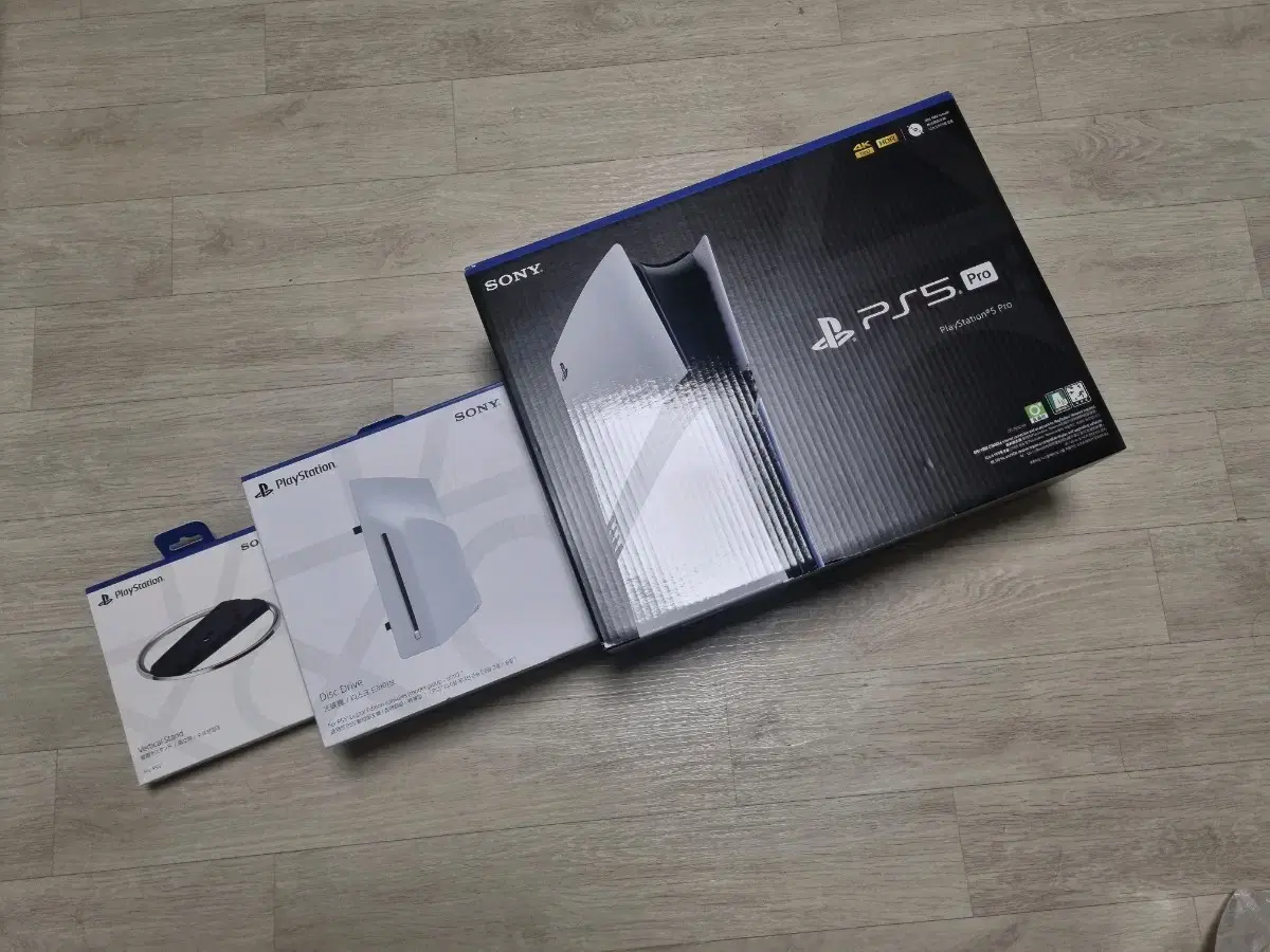 ps5pro +디스크드라이브+정품스탠드미개봉일괄판매합니다