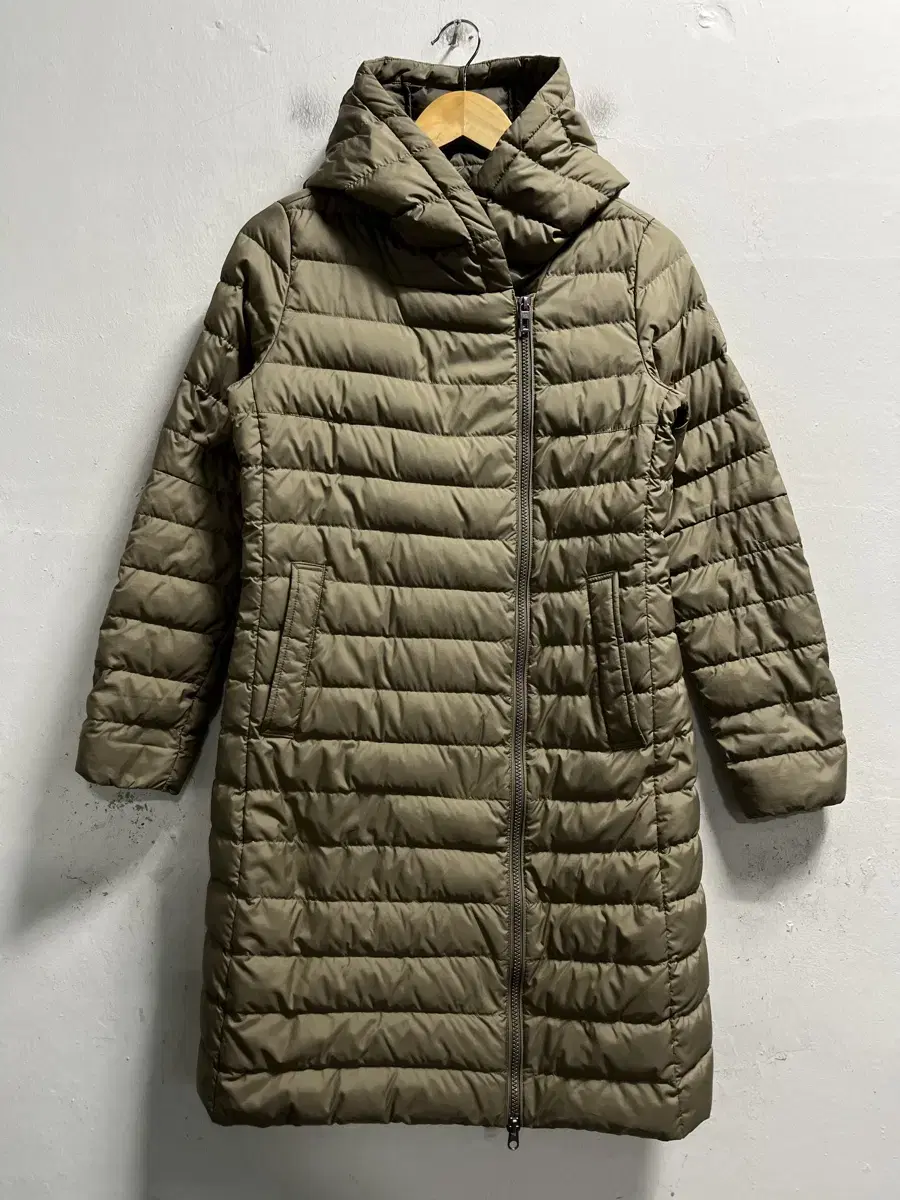 55 Kolon Sports Goose Down Goose Down Quilted Long Padded Coat Genuine