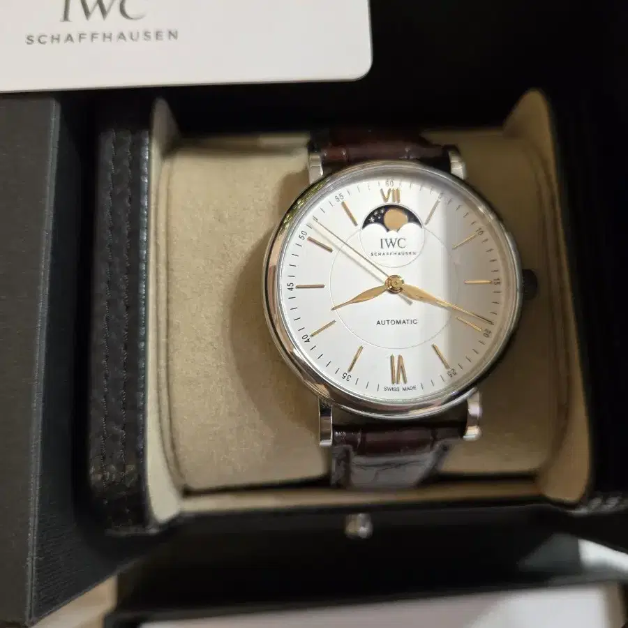 [마지막 가격] iwc 신형 포르투피노 문페이즈 (iw459401)