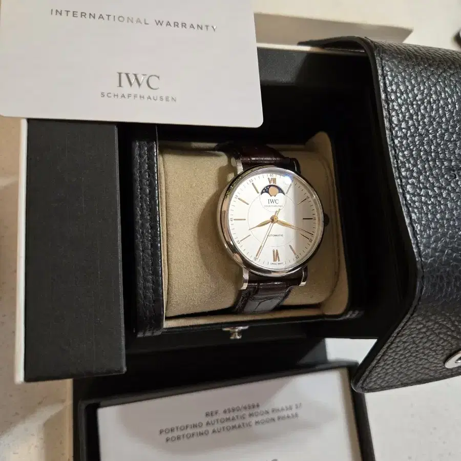 [마지막 가격] iwc 신형 포르투피노 문페이즈 (iw459401)