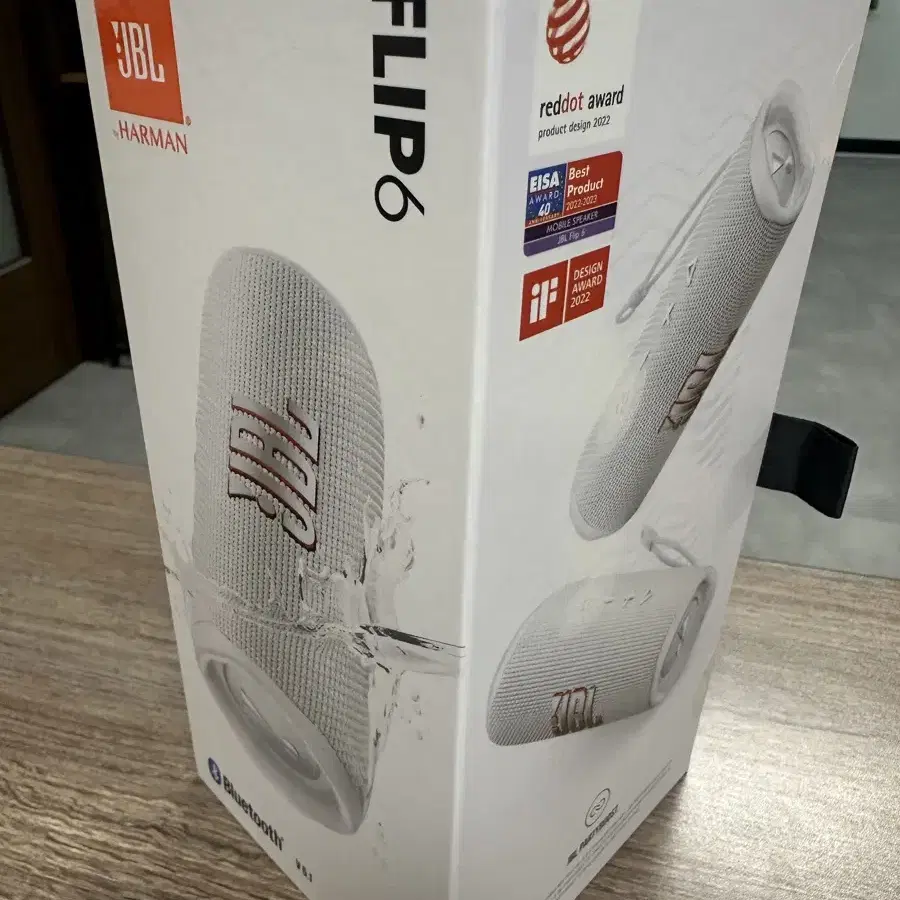 JBL Flip6 블루투스 스피커 화이트(미개봉)