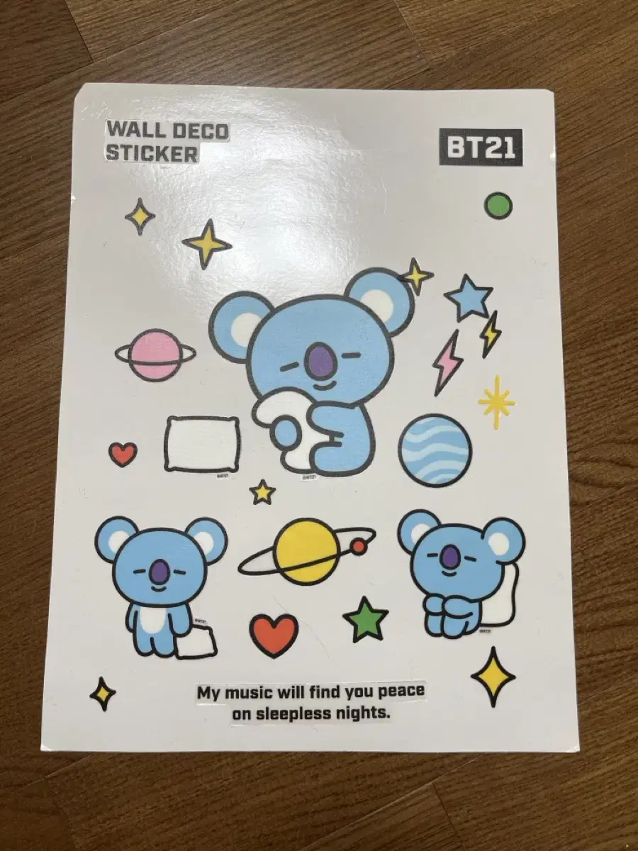 BT21 스티커, BT21노트, 타타 노트 클립보드 세트 일괄 5000원