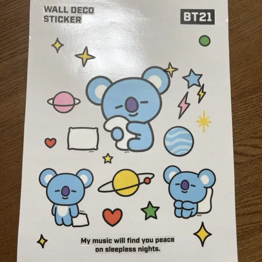 BT21 스티커, BT21노트, 타타 노트 클립보드 세트 일괄 5000원