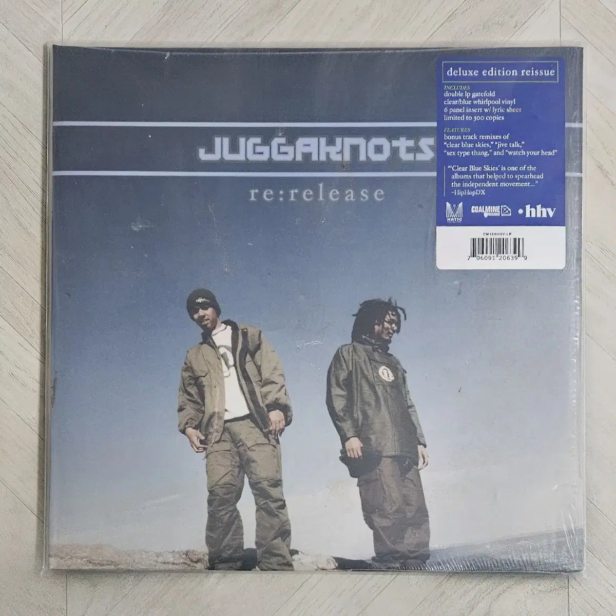 Juggaknots - Re:Release 블루 스플래터 2LP 한정판