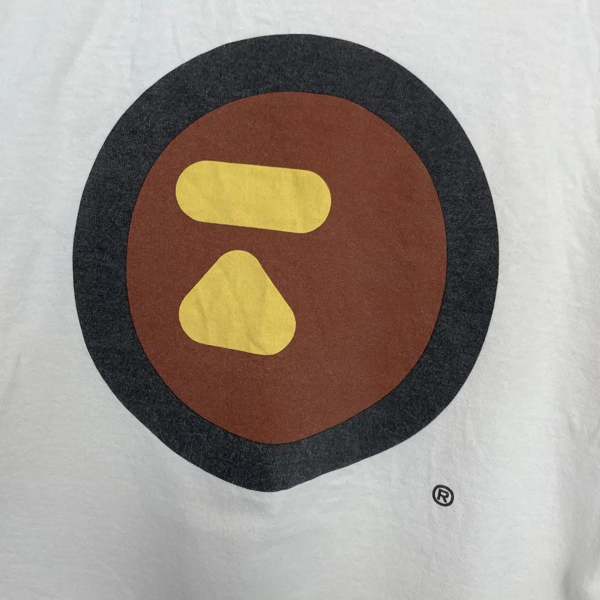 베이프 bape 로고 반팔 티셔츠