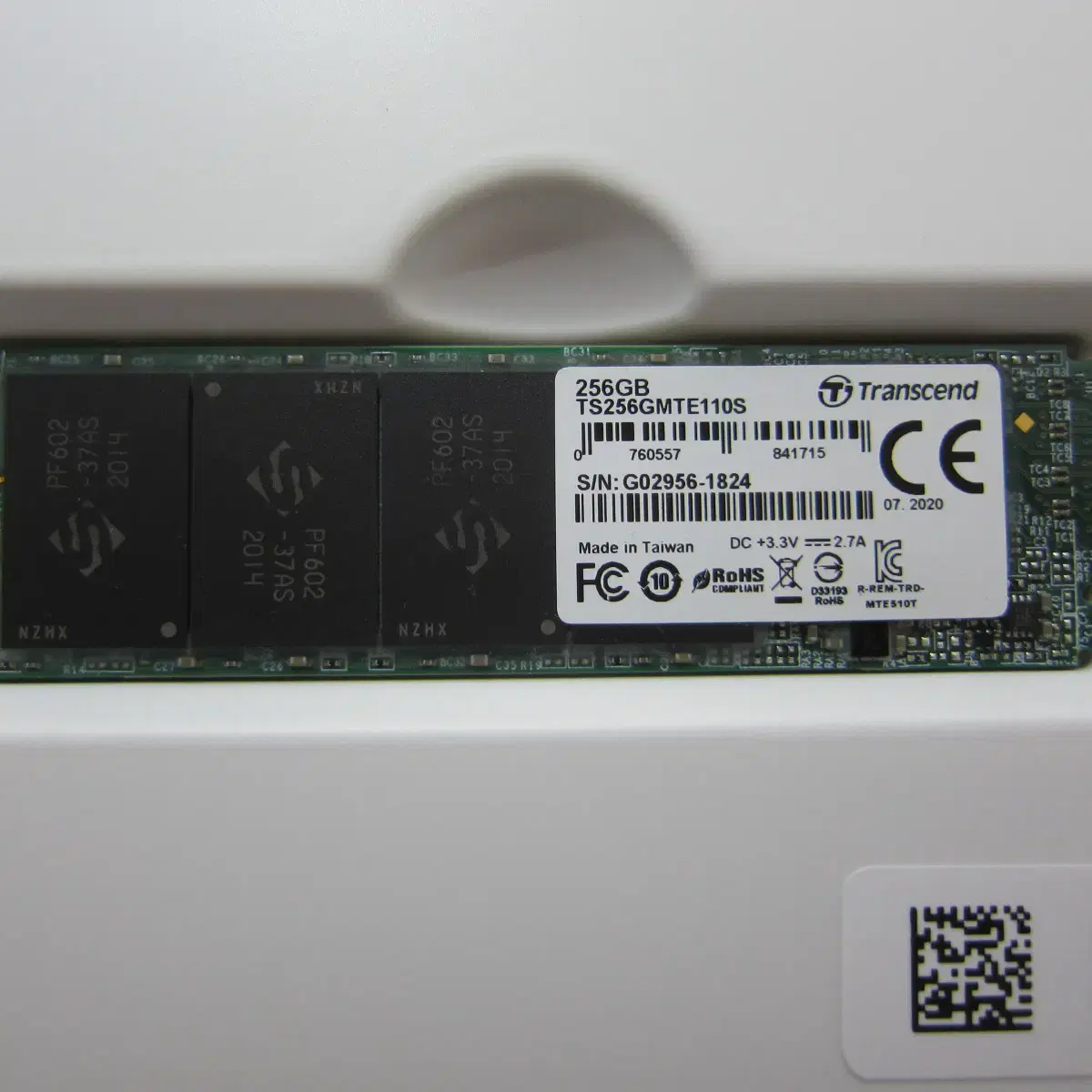 트랜센드 SSD MTE110S M.2 NVMe 256G