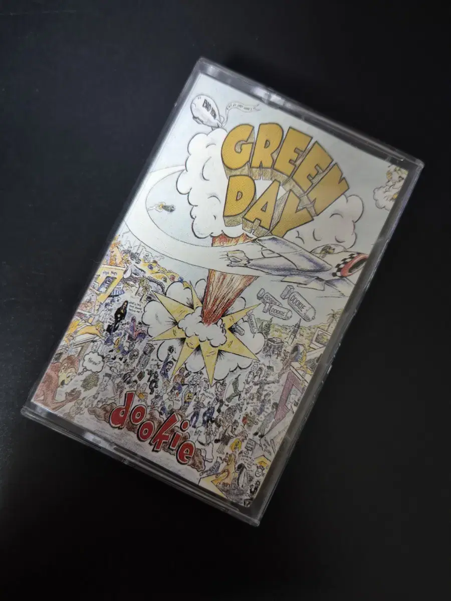 Green Day dookie 카세트 테이프