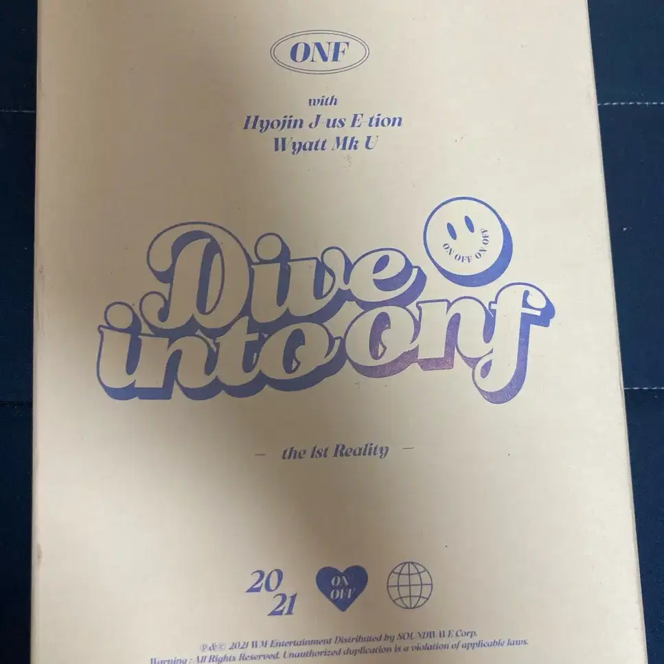 온앤오프 다인옾 개봉 dvd 양도