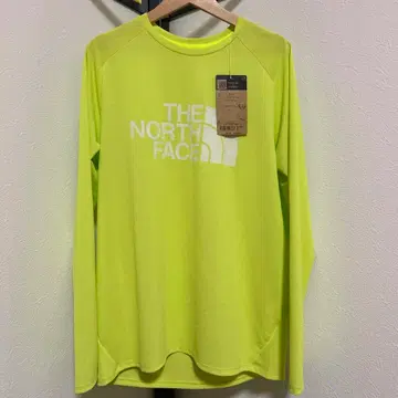 [새상품] 노스페이스 롱 슬리브 GTD 로고 크루 XL