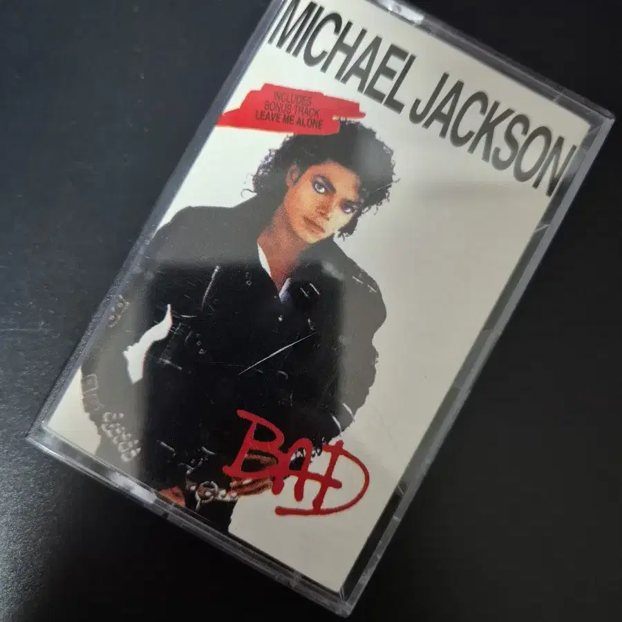 마이클 잭슨 Michael Jackson BAD 카세트 테이프