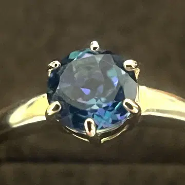 [재가격 인하] K10PG 반지 12호 (미스틱 토파즈)