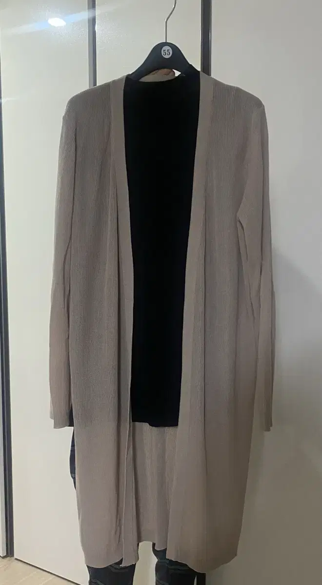 Anne Klein long cardigan (beige)