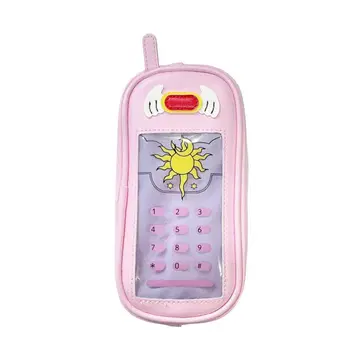 카드캡터 사쿠라 25주년 기념전 굿즈 통신 전화기풍 펜 파우치