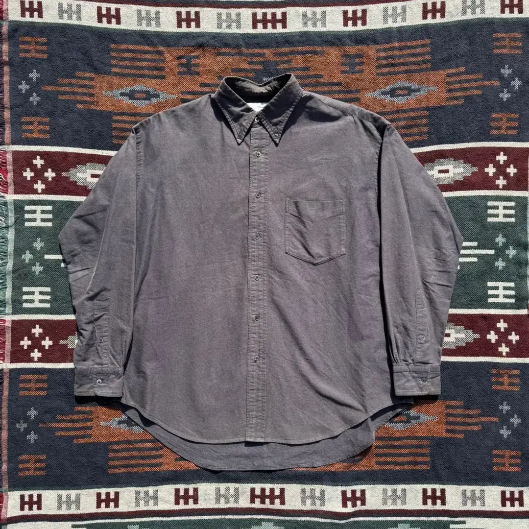 그라프페이퍼 OXFORD L/S B.D BOX SHIRT (2)