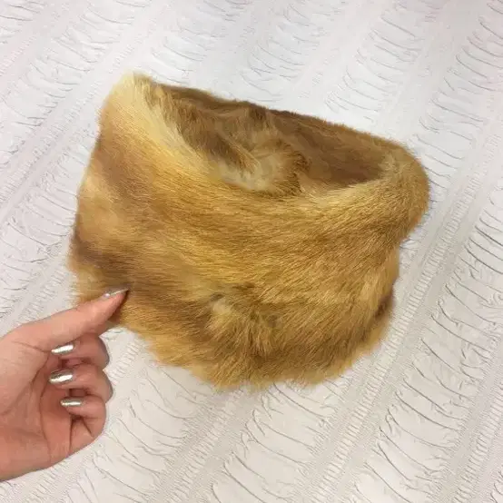 vintage fur cap