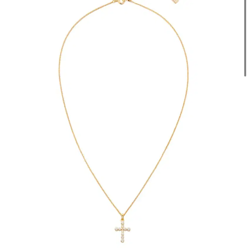 넘버링 #3729 cross necklace