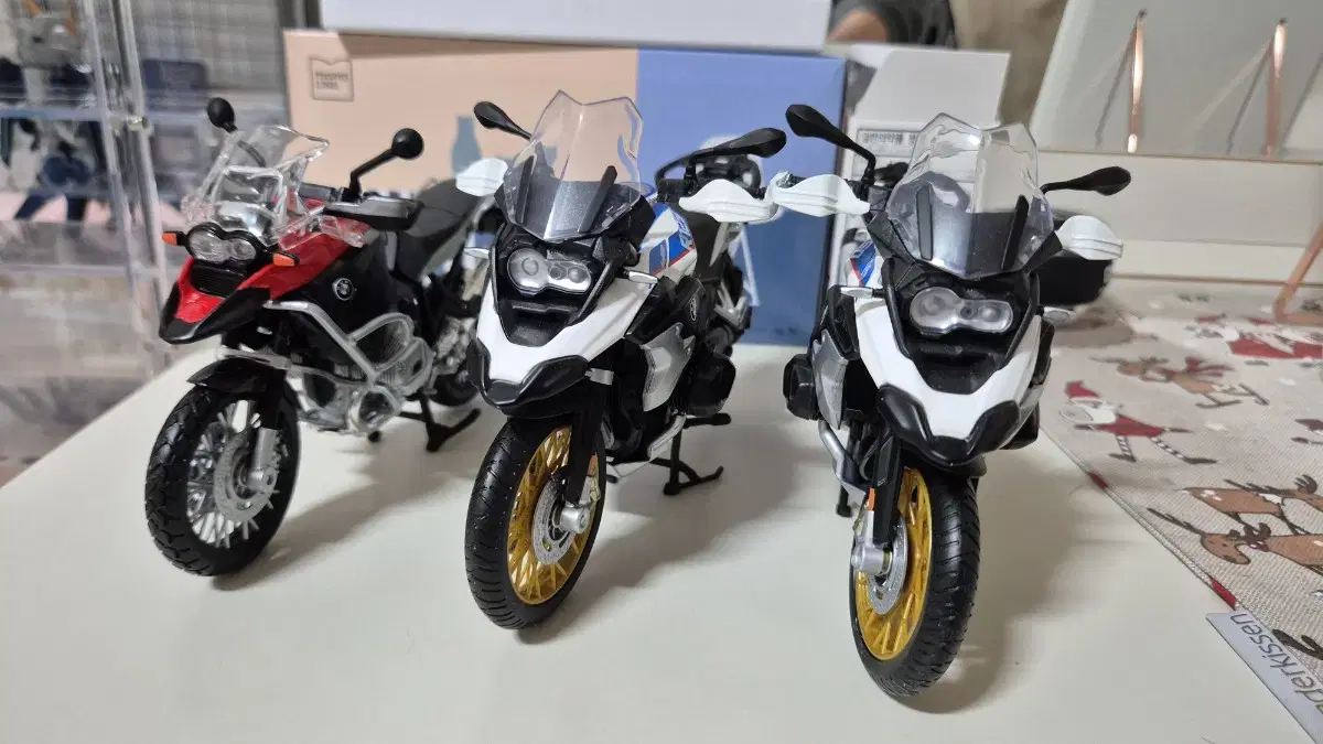 마이스토 1:12 BMW R1200,R1250 GS 오토바이 일괄