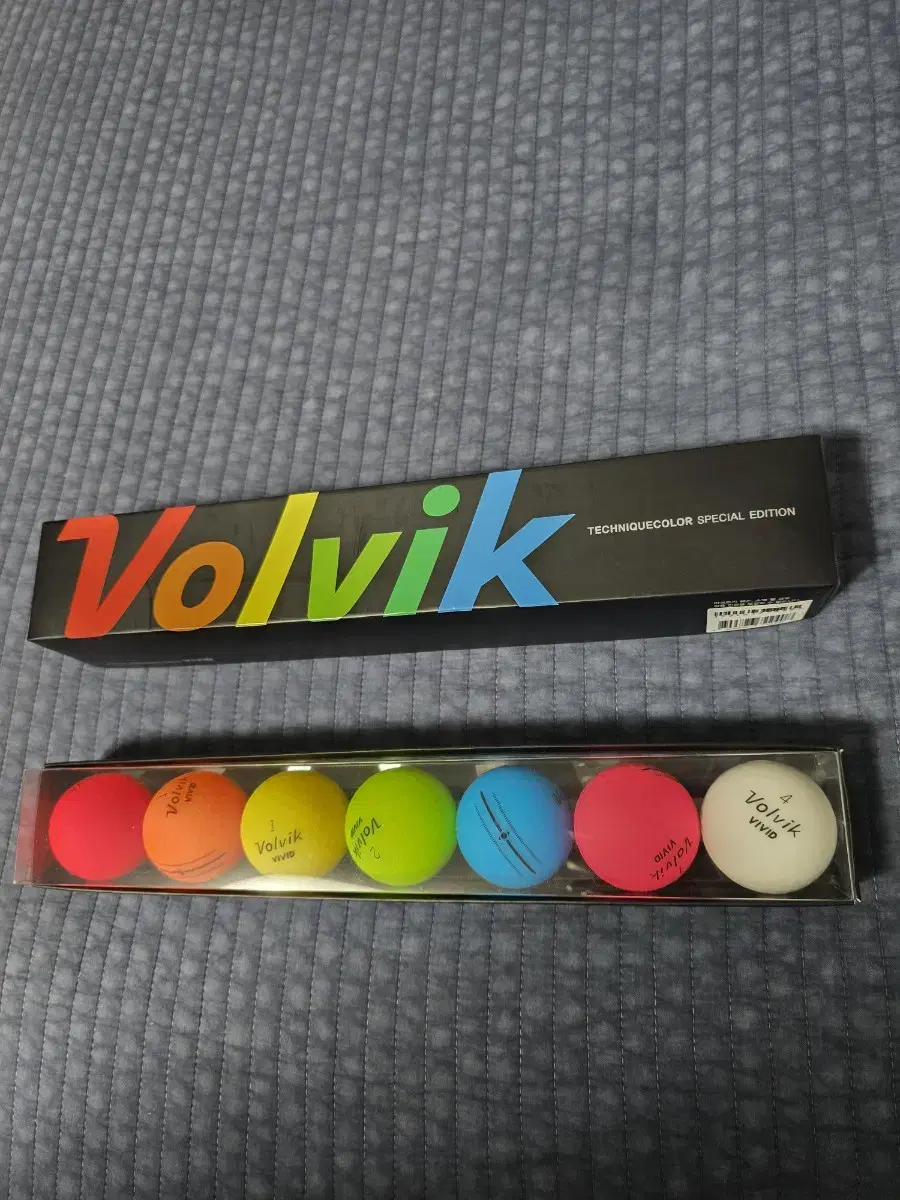 볼빅 레인보우 3피스 골프공 volvik 3piece ball(택포)