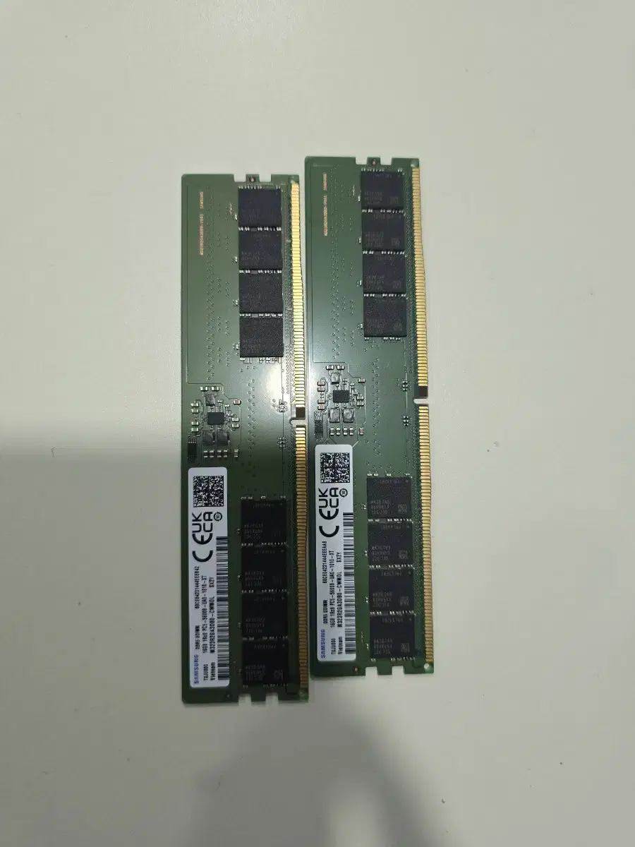 삼성 데스크톱 RAM DDR5-5600MHz 16GB*2개(총 32GB)