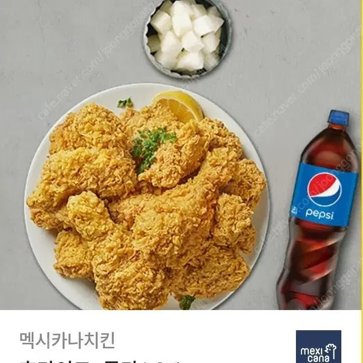 멕시카나 치킨 후라이드 + 콜라 1.25L