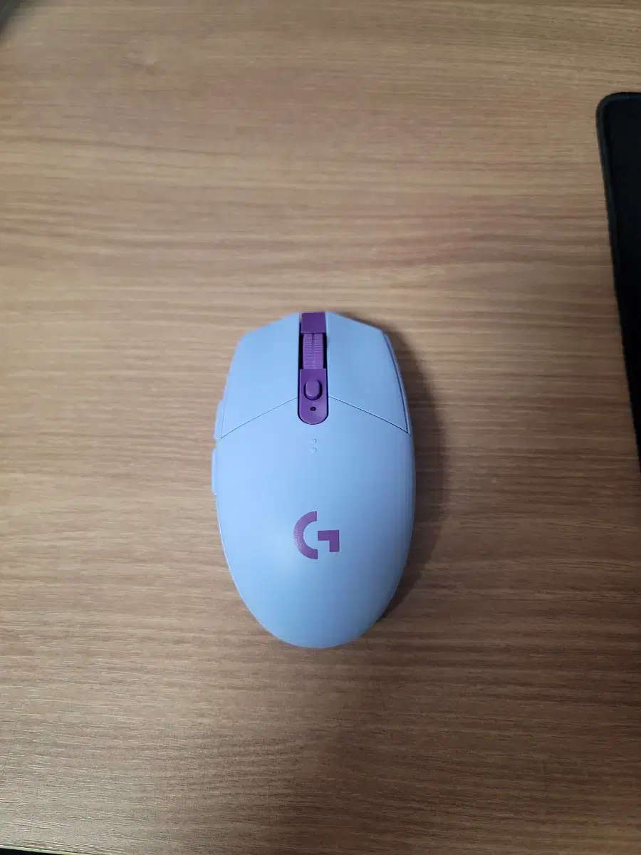 로지텍 G304 연보라 저소음개조 마우스