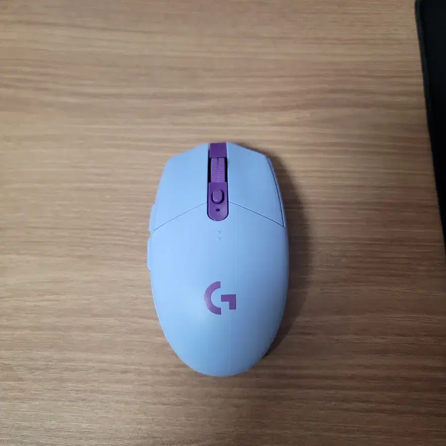 로지텍 G304 연보라 저소음개조 마우스