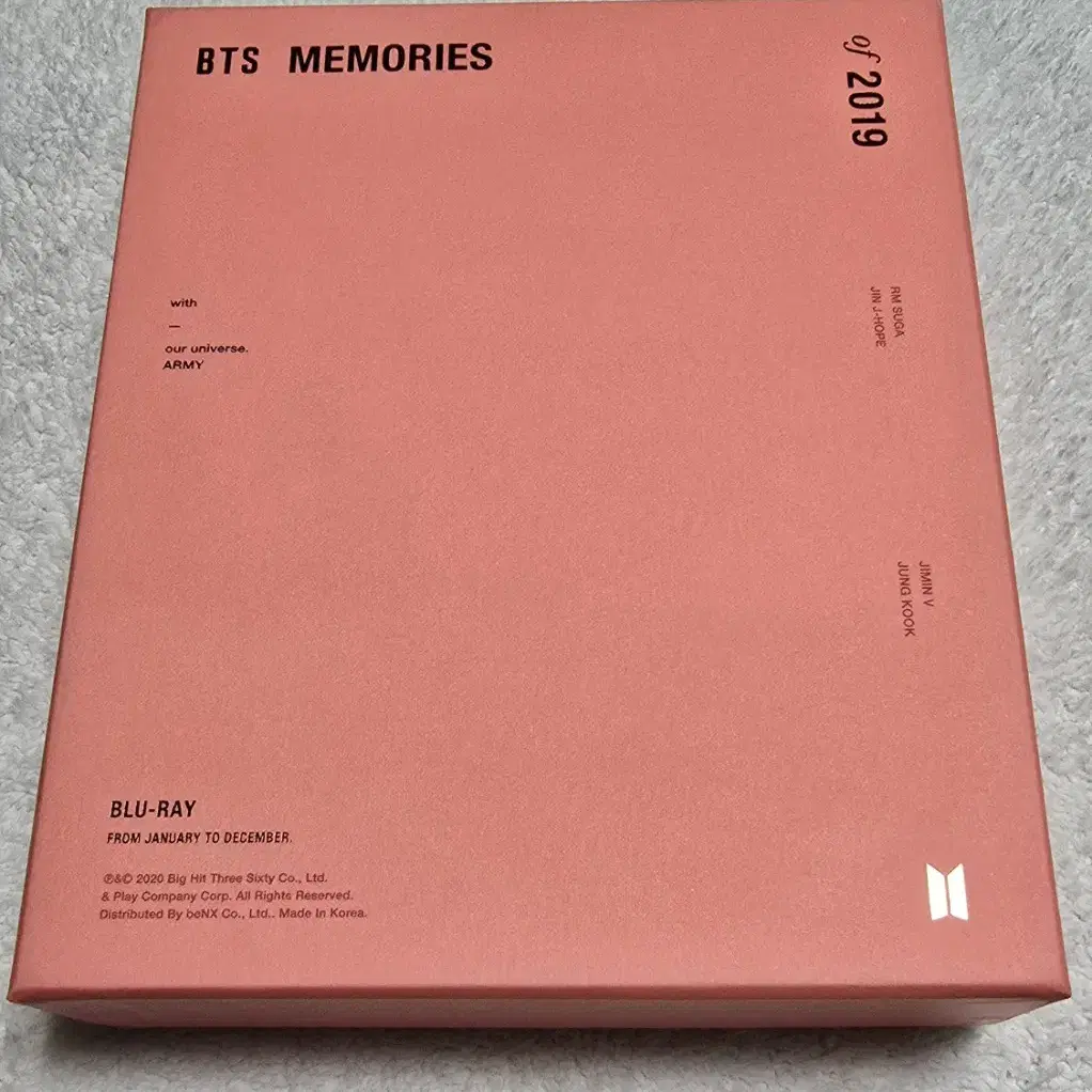 풀박) BTS 방탄소년단 2019 메모리즈 블루레이 BLU-RAY