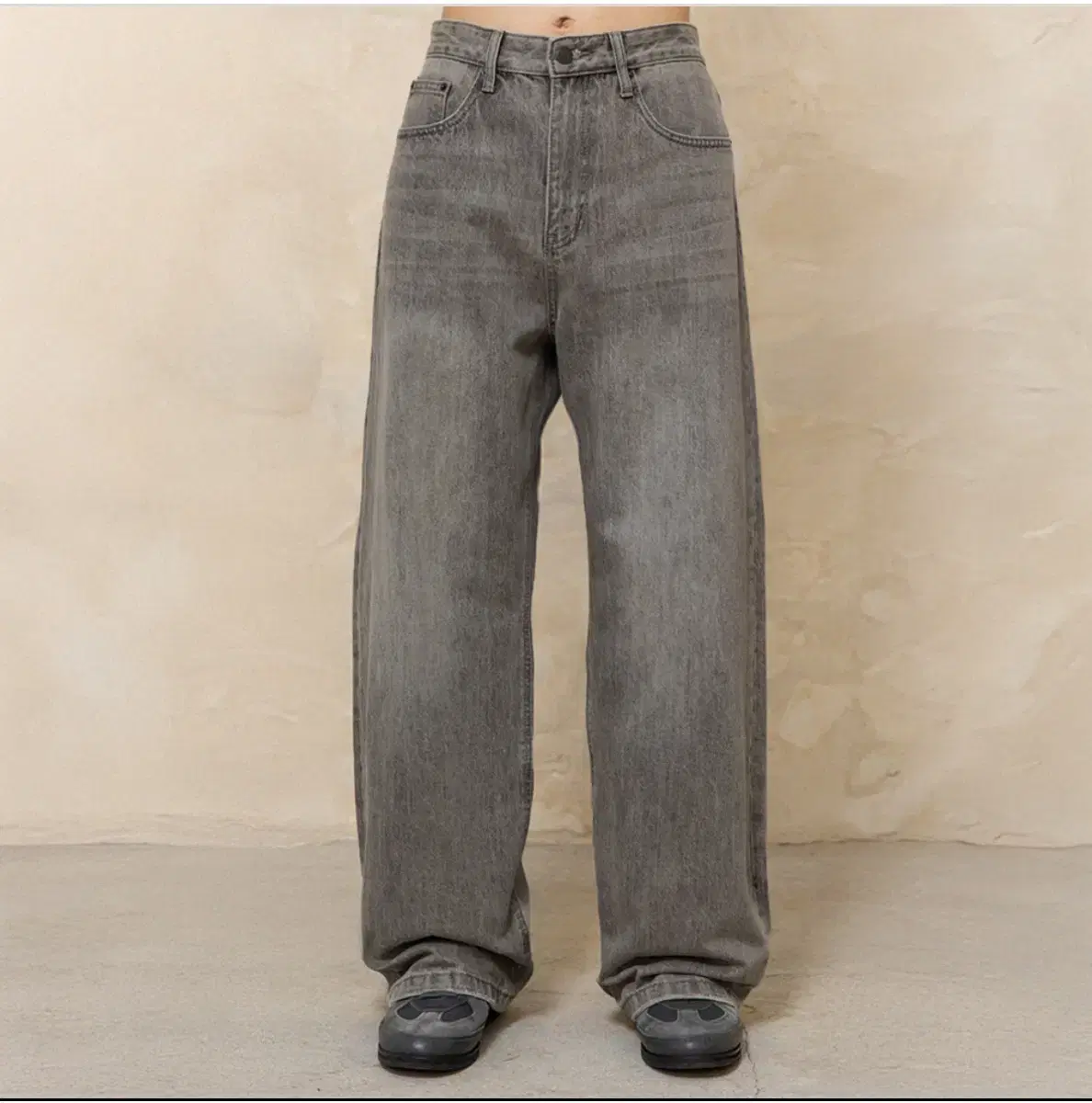 비긴 202 Wide Semi Flare Denim Pants 3사이즈