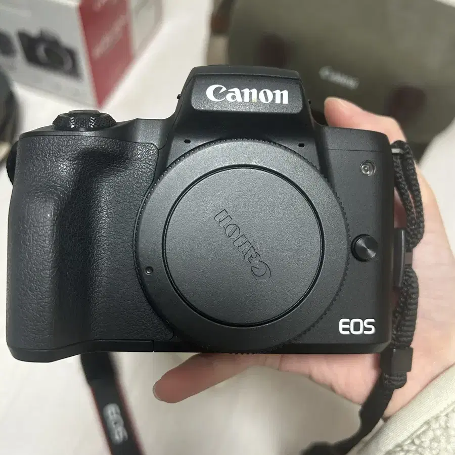 캐논eos m50풀박스+렌즈2개포함