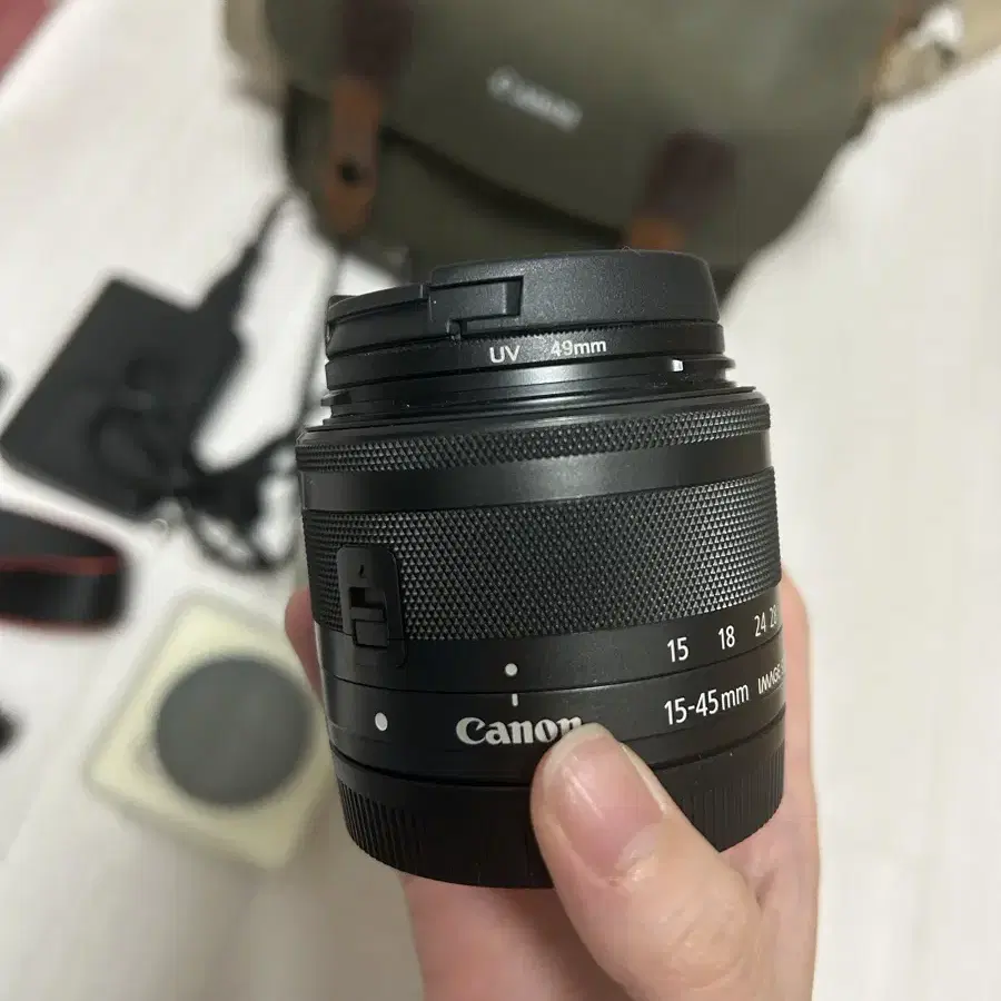 캐논eos m50풀박스+렌즈2개포함