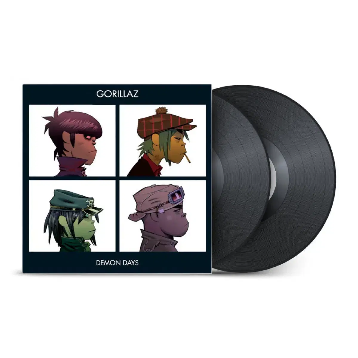 고릴라즈 - demon days vinyl 엘피