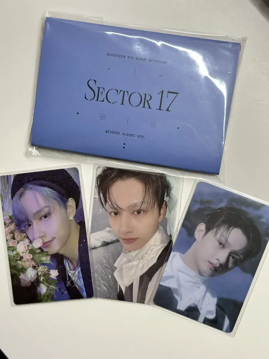 SEVENTEEN SECTOR17 weverse album Moon Jun-hwi Photocard + Album Composition WTS