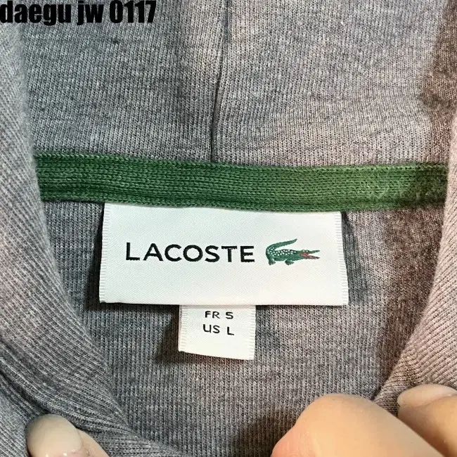 105 LACOSTE HOODIE 라코스테 후드티