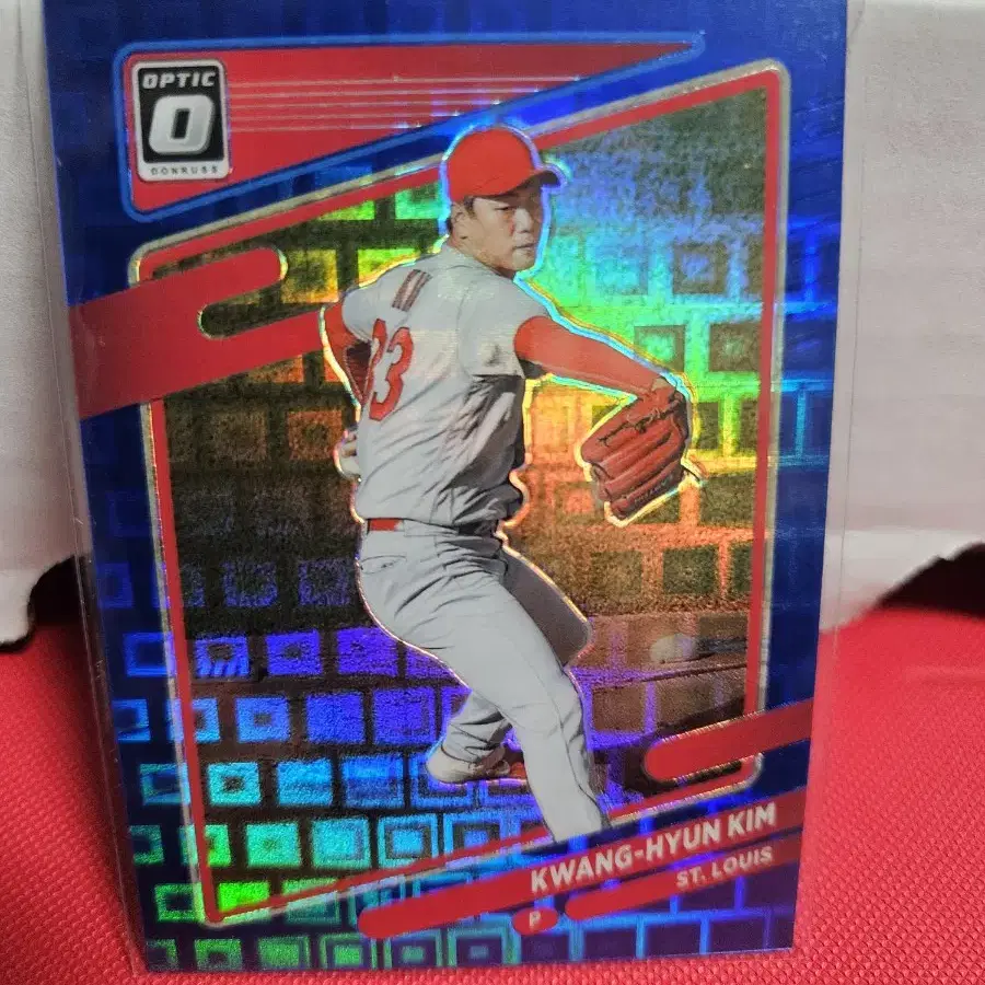 김광현 99장 한정 Donruss Pandora 퍼플 프리즘